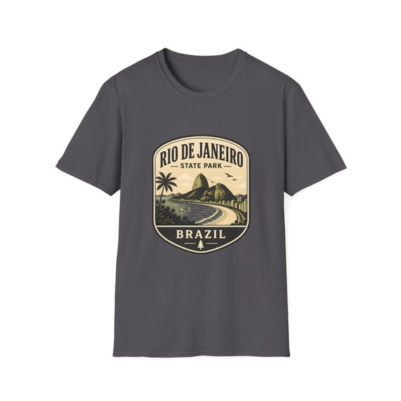 Rio De Janeiro State Park Brazil Travel Graphic T-Shirt - Walmart.com