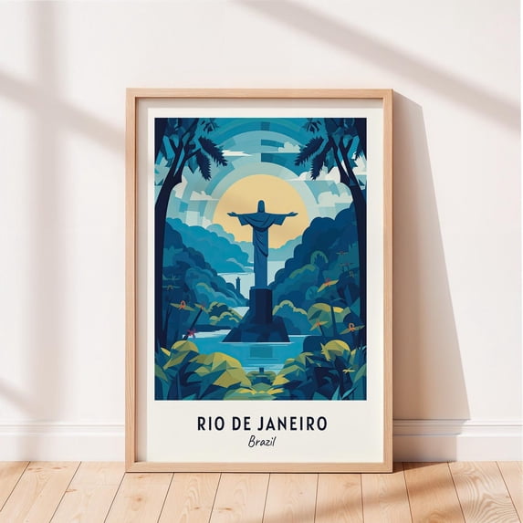 Rio De Janeiro Travel Christ The Redeemer Statue Brazil Cityscape ...