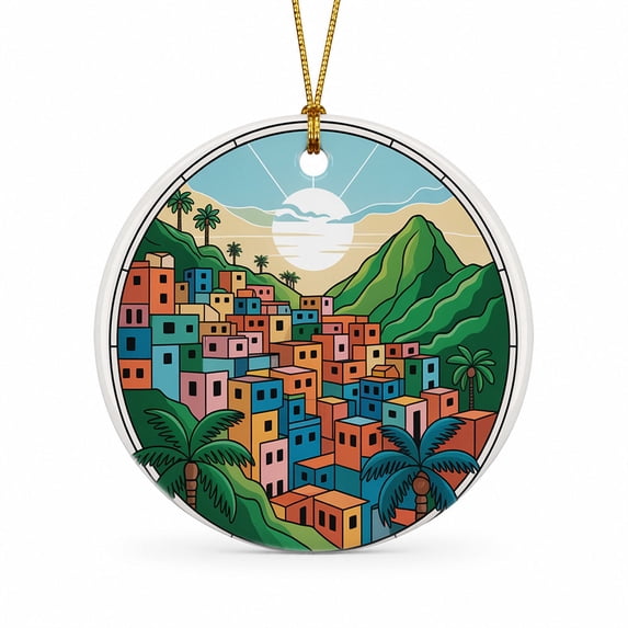 Rio De Janeiro Travel Keepsake Ornament, Brazil Christmas Vacation ...