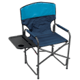 thumbnail image 1 of Rio Gear Broadback Compact Fold Directors Chair with Table, Blue Sky and Navy, 1 of 1