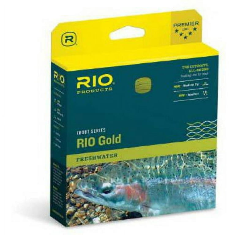 Rio Gold Fly Line/ Fly Line Color: Moss/Gold Line Weight: WF5F