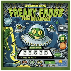 Rio Grande Games: Freaky Frogs From Outaspace - Pinball Session With Cards, Card Game for 1 Player