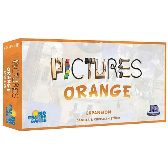 Rio Grande Games: Pictures Orange Expansion - Family Game Expansion to Pictures - Ages 14+, 3-5 Players, 30 Min Game Play