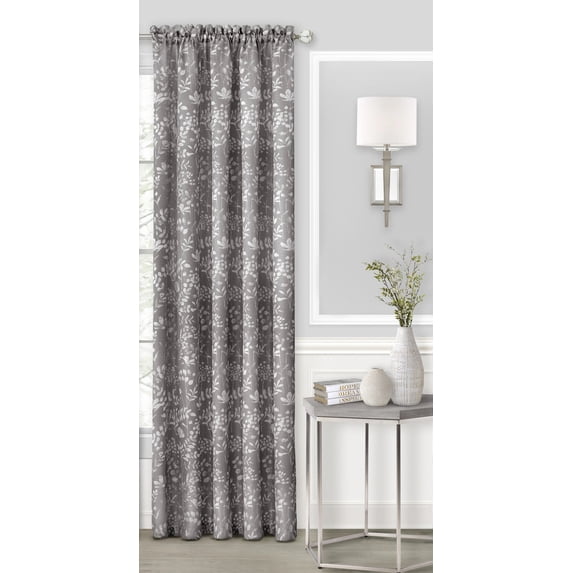 Rio Grande Rod Pocket Window Curtain Panel - 52x84 - Grey