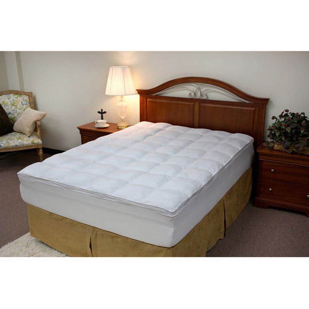 Rio Home Fashions Microfiber Fiberbed Mattress Topper, Twin