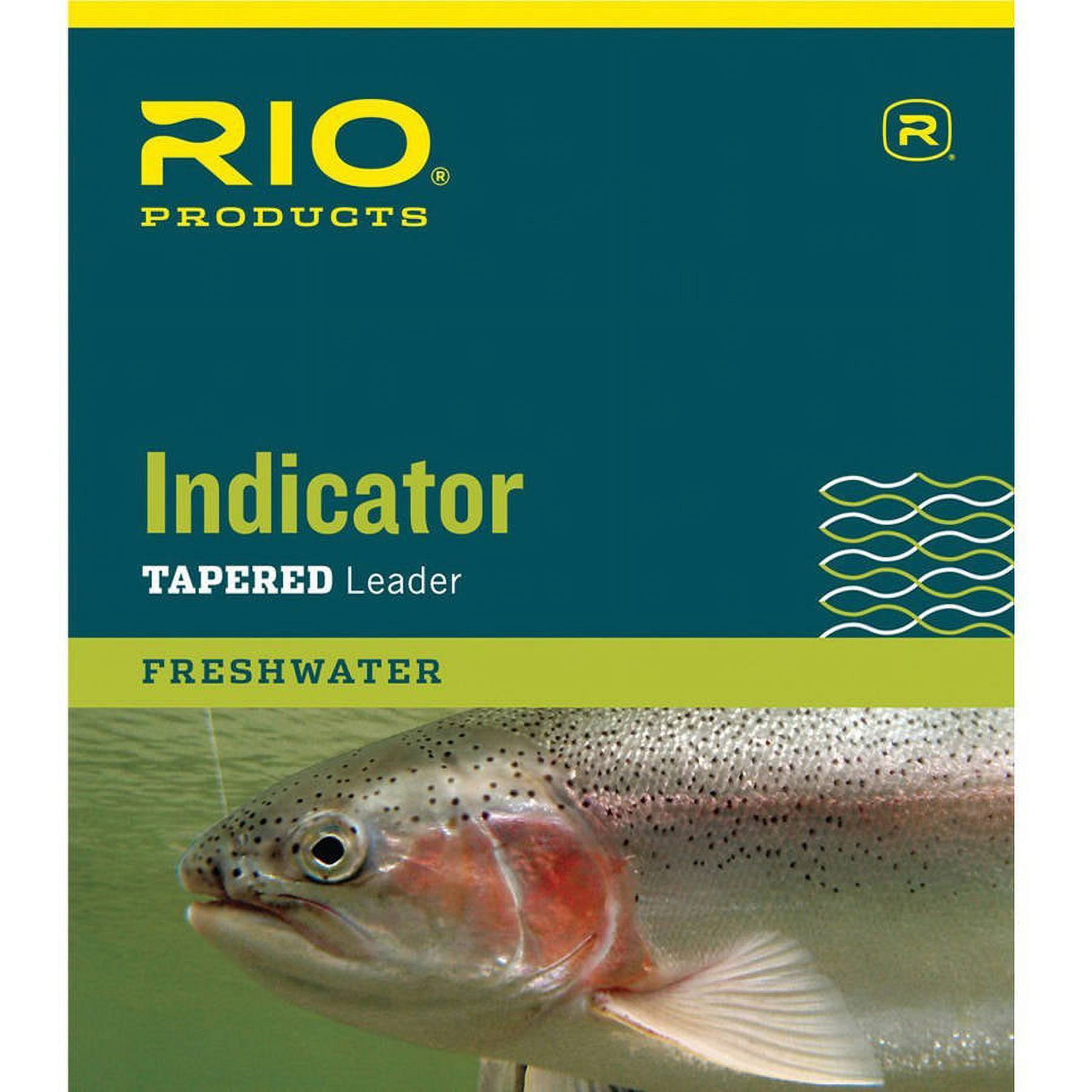Rio Indicator Tapered Leader 10' | 3X