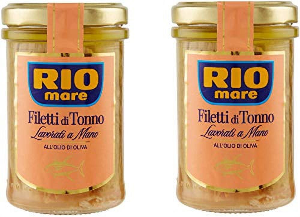 Rio Mare Fillet Tuna Fish Yellowfin Tuna In Olive Oil Jar 180G 6.34Oz