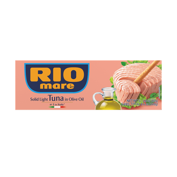 Rio Mare Tuna in Olive Oil 2.82oz Can, 3pk