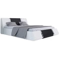 thumbnail image 1 of Rio Modern Upholstered Low Profile Platform Bed with Storage, 1 of 7
