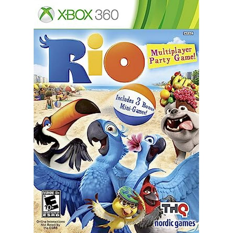 Rio Multiplayer Party Game Xbox 360