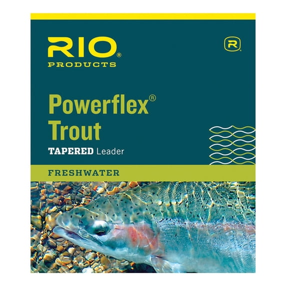 Rio Powerflex 7.5 ft. Leader 2X - Fly Fishing