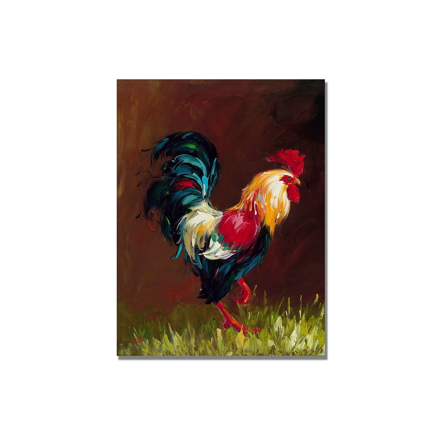 Rio 'Rooster' Canvas Art
