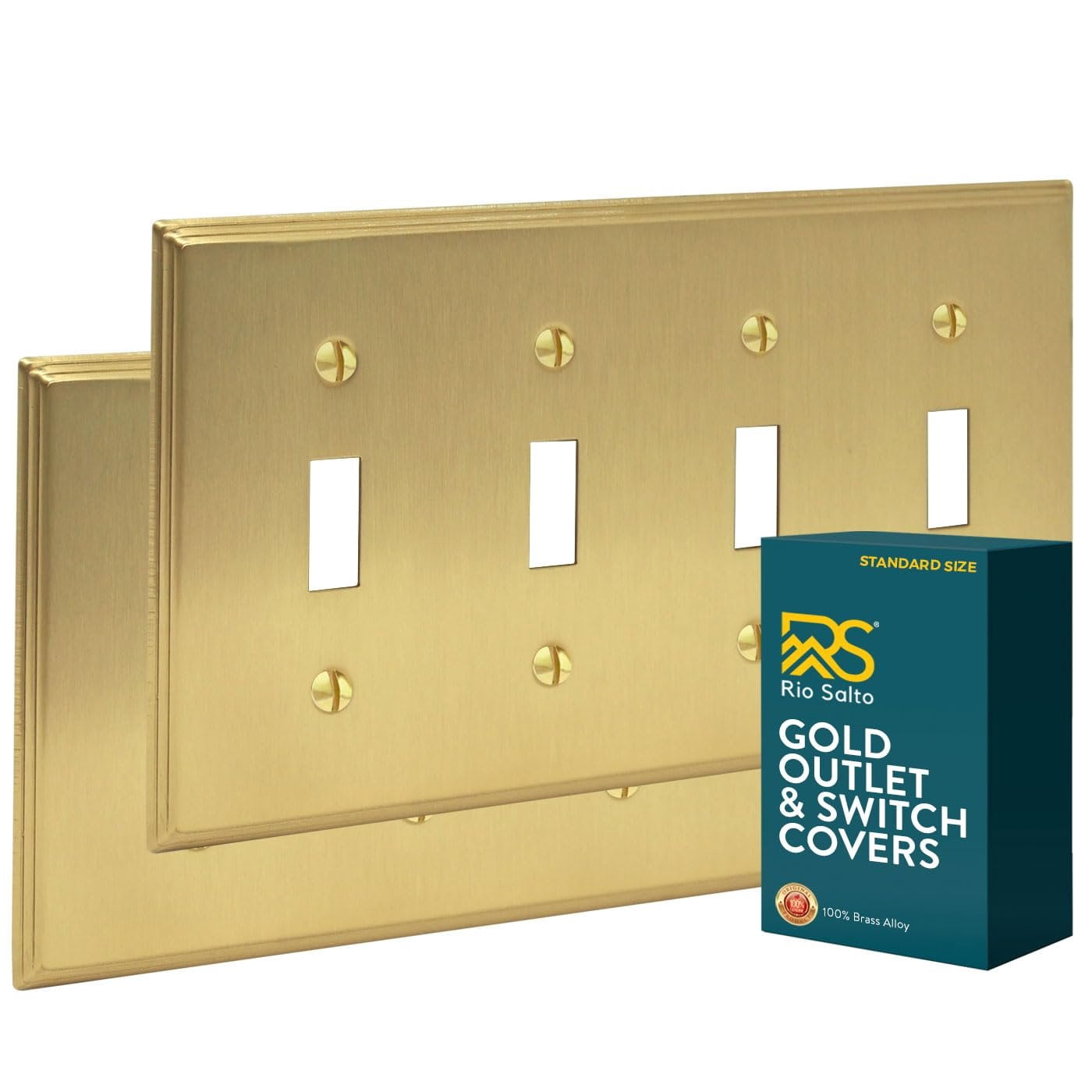 Gold Light Switch Coversnull