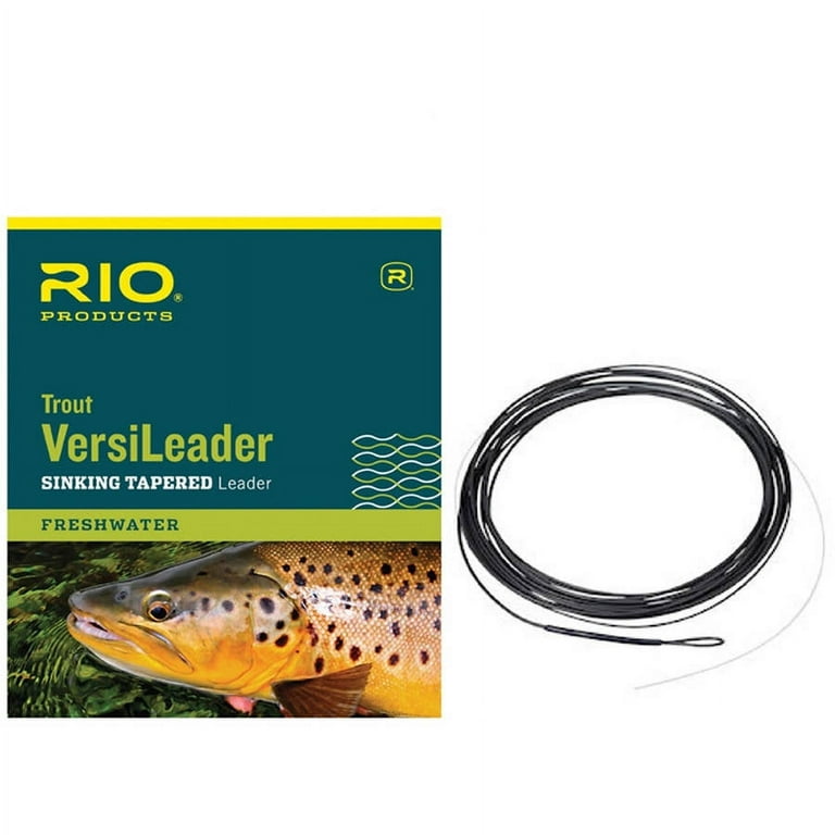 Rio Trout Versileader Sinking Tapered Leader 7ft 12lb 4ips - Fly Fishing 