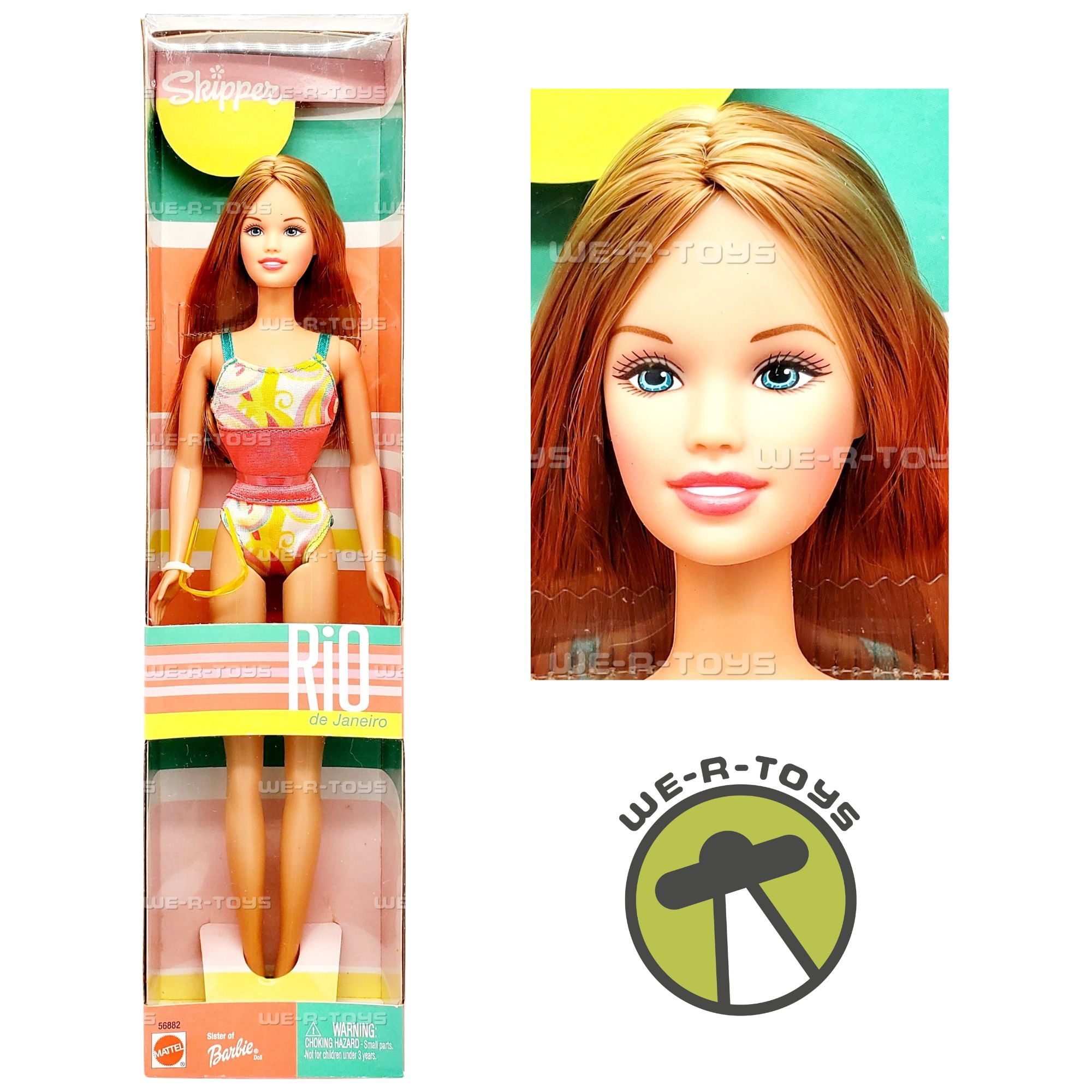 Rio de Janeiro Skipper Doll Sister of Barbie 2002 Mattel 56882