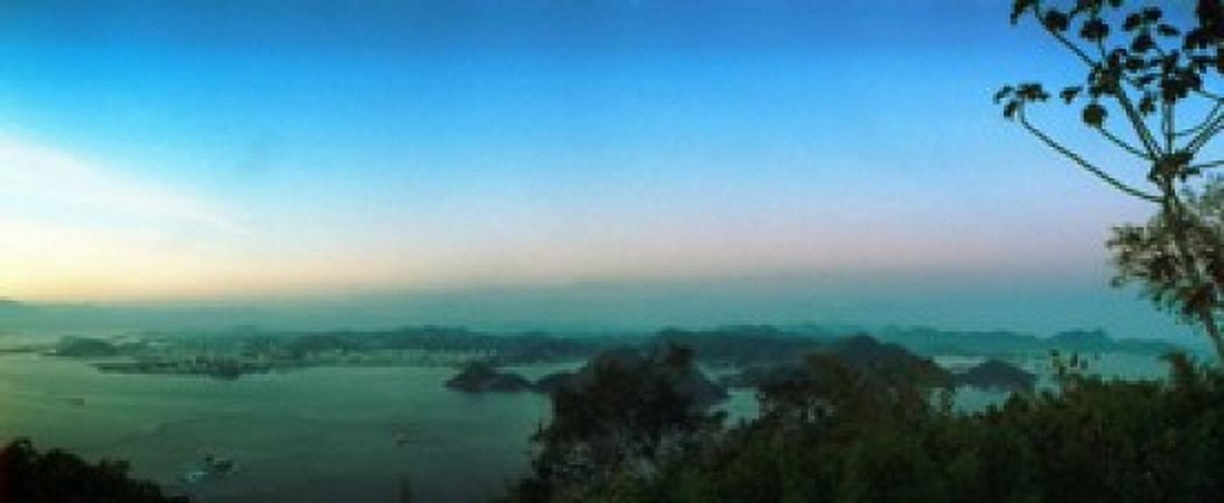 Rio de Janeiro viewed from Sugarloaf Mountain Brazil Canvas Art - Panoramic Images (15 x 6)