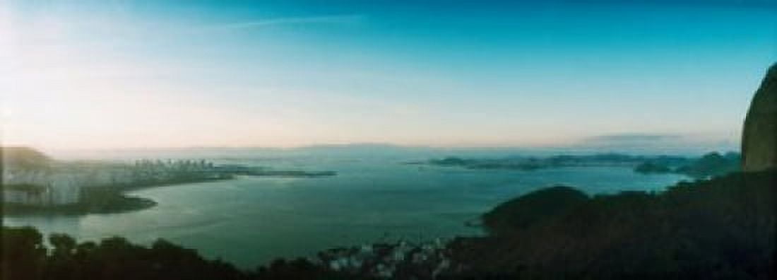 Rio de Janeiro viewed from Sugarloaf Mountain Brazil Canvas Art - Panoramic Images (18 x 7)