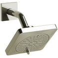 thumbnail image 1 of Riobel 343-Ws 1.75 GPM Multi Function Rain Shower Head - Nickel, 1 of 1