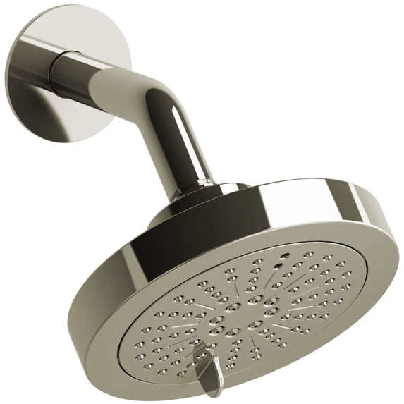 Riobel 366-Ws 1.75 GPM Multi Function Rain Shower Head - Nickel