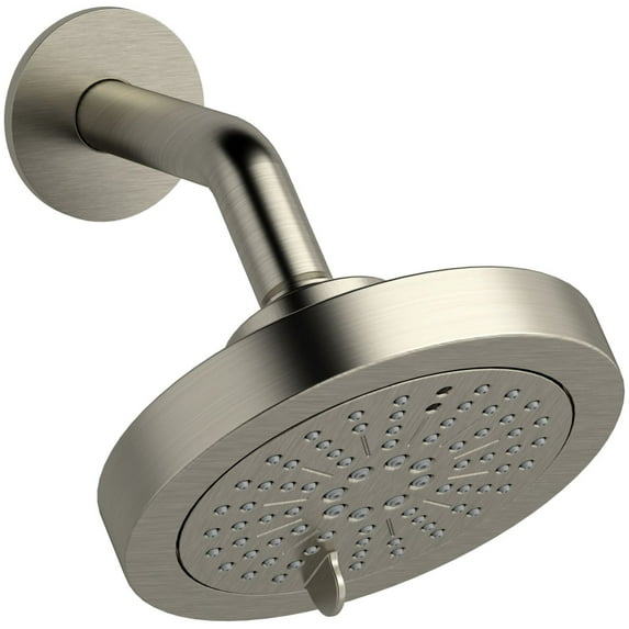 Riobel 366-Ws 1.75 GPM Multi Function Rain Shower Head - Nickel