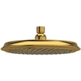 thumbnail image 1 of Riobel 408-Ws 1.75 GPM Single Function Rain Shower Head - Gold, 1 of 1