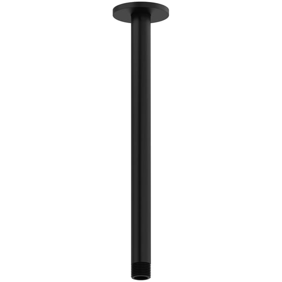 Riobel 507 11-5/8" Ceiling Mounted Shower Arm And Flange - Black