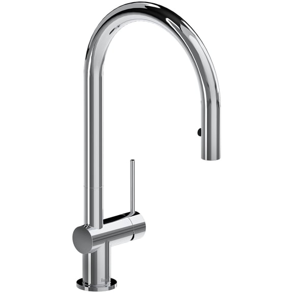 Riobel Az101 Azure 1.8 GPM Single Hole Pull Down Kitchen Faucet - Chrome