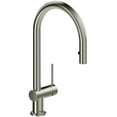 thumbnail image 1 of Riobel Az101 Azure 1.8 GPM Single Hole Pull Down Kitchen Faucet - Stainless Steel, 1 of 4