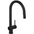 thumbnail image 1 of Riobel Az201 Azure 1.5 GPM Single Hole Pull Down Kitchen Faucet - Black, 1 of 7