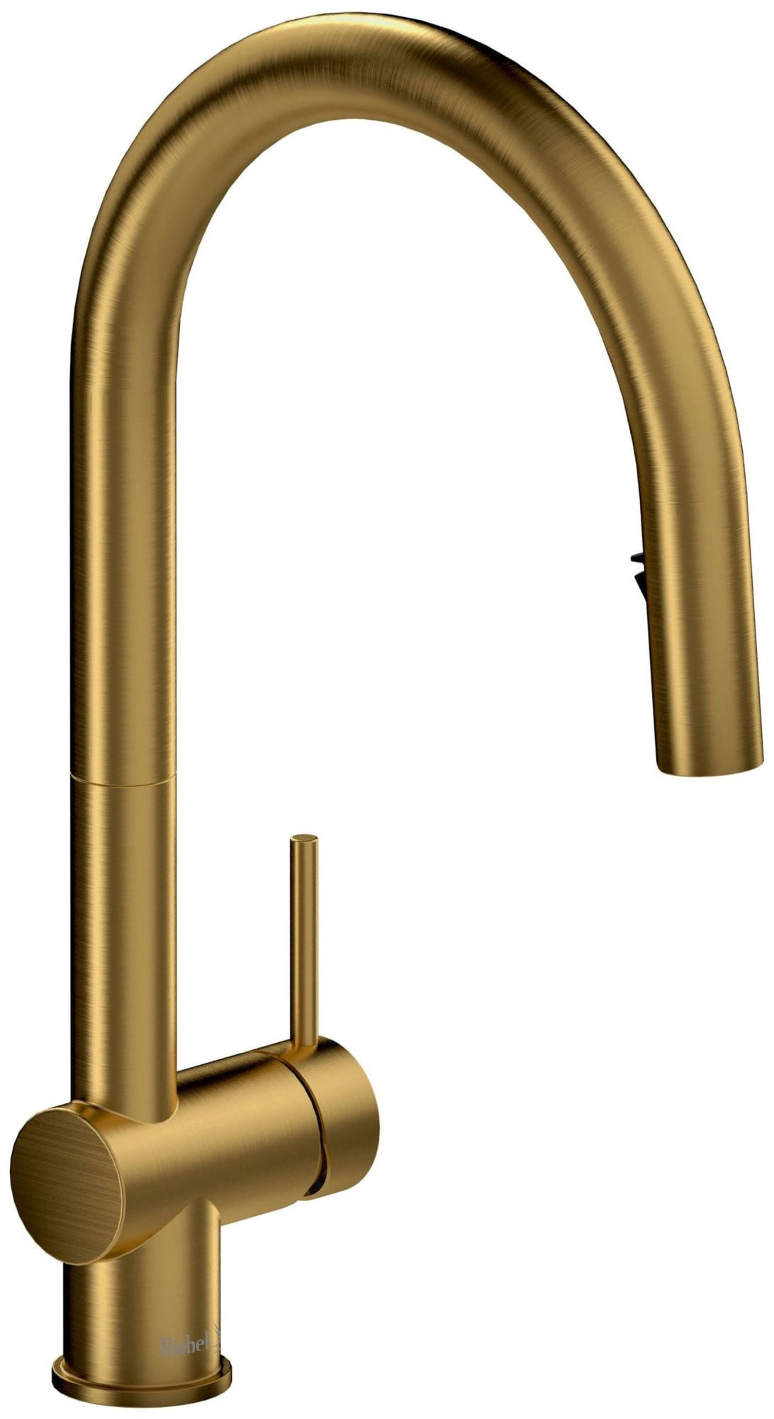 Riobel Az201 Azure 1.5 GPM Single Hole Pull Down Kitchen Faucet - Gold