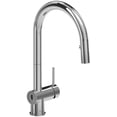 thumbnail image 1 of Riobel Az211 Azure 1.5 GPM Single Hole Pull Down Kitchen Faucet - Chrome, 1 of 6