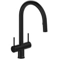 thumbnail image 1 of Riobel Az801 Azure 1.5 GPM Single Hole Pull Down Kitchen Faucet - Black, 1 of 7