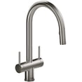 thumbnail image 1 of Riobel Az801 Azure 1.5 GPM Single Hole Pull Down Kitchen Faucet - Stainless Steel, 1 of 7