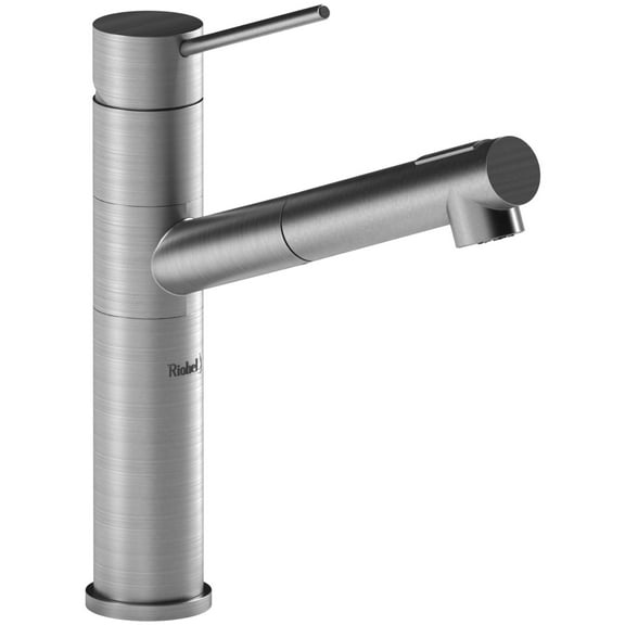 Riobel Cy101 Cayo 1.8 GPM Single Hole Pull Out Kitchen Faucet - Stainless Steel