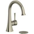 thumbnail image 1 of Riobel Ed01 Edge 1.2 GPM Single Hole Bathroom Faucet - Nickel, 1 of 2
