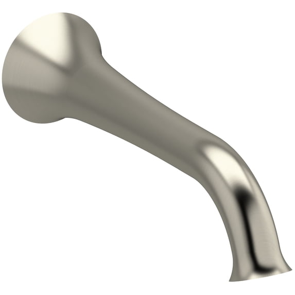 Riobel Ed80 Edge 6-7/8" Tub Spout - Nickel