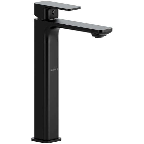 Riobel Eql01 Equinox 1.2 GPM Single Hole Bathroom Faucet - Black