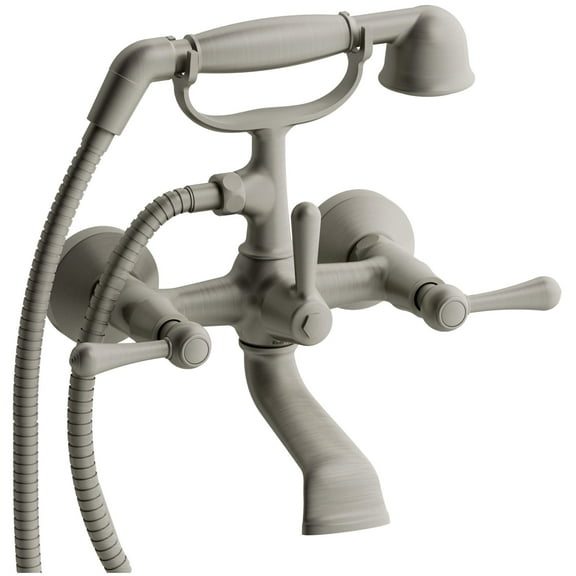 Riobel Ma06l Classic Wall Mounted Tub Filler - Nickel