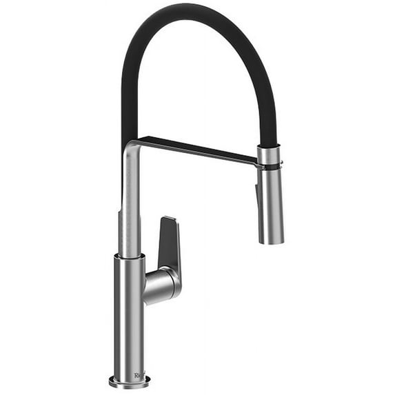 Riobel My101 Mythic 1.8 GPM Single Hole Pre-Rinse Pull Down Kitchen Faucet - Stainless