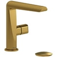 thumbnail image 1 of Riobel Pbs01 Parabola 1.2 GPM Single Hole Bathroom Faucet - Gold, 1 of 2