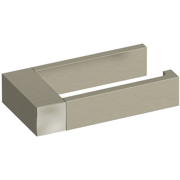 Riobel Rf3 Reflet Wall Mounted Euro Toilet Paper Holder - Nickel