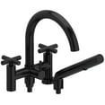 thumbnail image 1 of Riobel Ru06+ Riu Deck / Floor Mounted Tub Filler - Black, 1 of 1