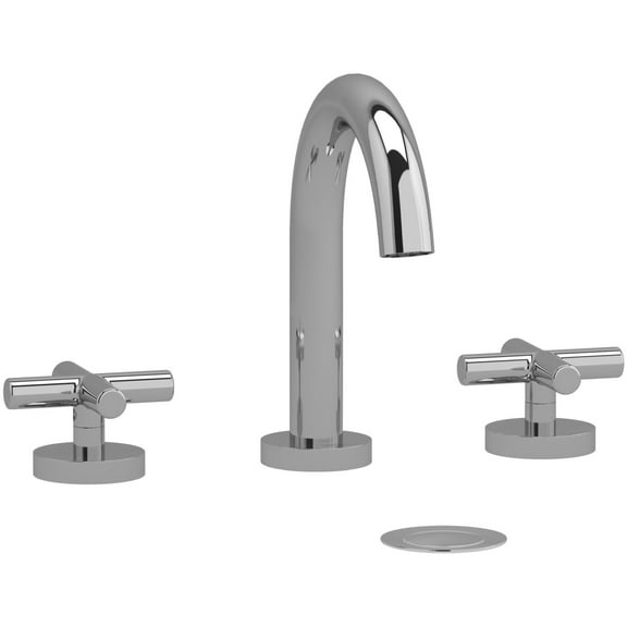 Riobel Ru08+ Riu 1.2 GPM Widespread Bathroom Faucet - Chrome