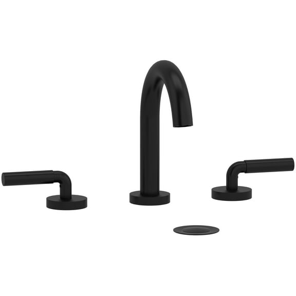 Riobel Ru08l Riu 1.2 GPM Widespread Bathroom Faucet - Black
