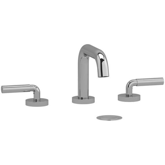 Riobel Rusq08l Riu 1.2 GPM Widespread Bathroom Faucet - Chrome