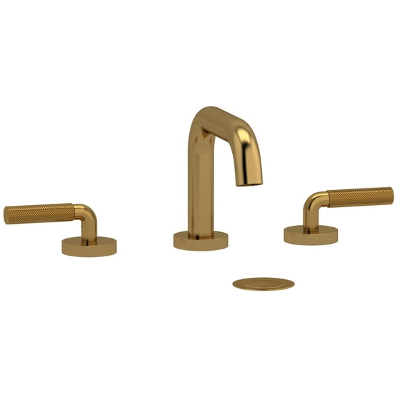 Riobel Rusq08lkn Riu 1.2 GPM Widespread Bathroom Faucet - Gold
