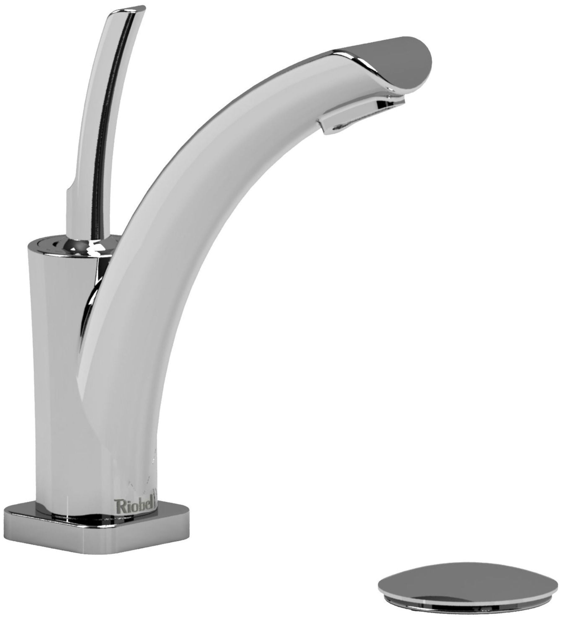 Salomé Chrome Single Handle Deck Mounted Lavatory Faucet
