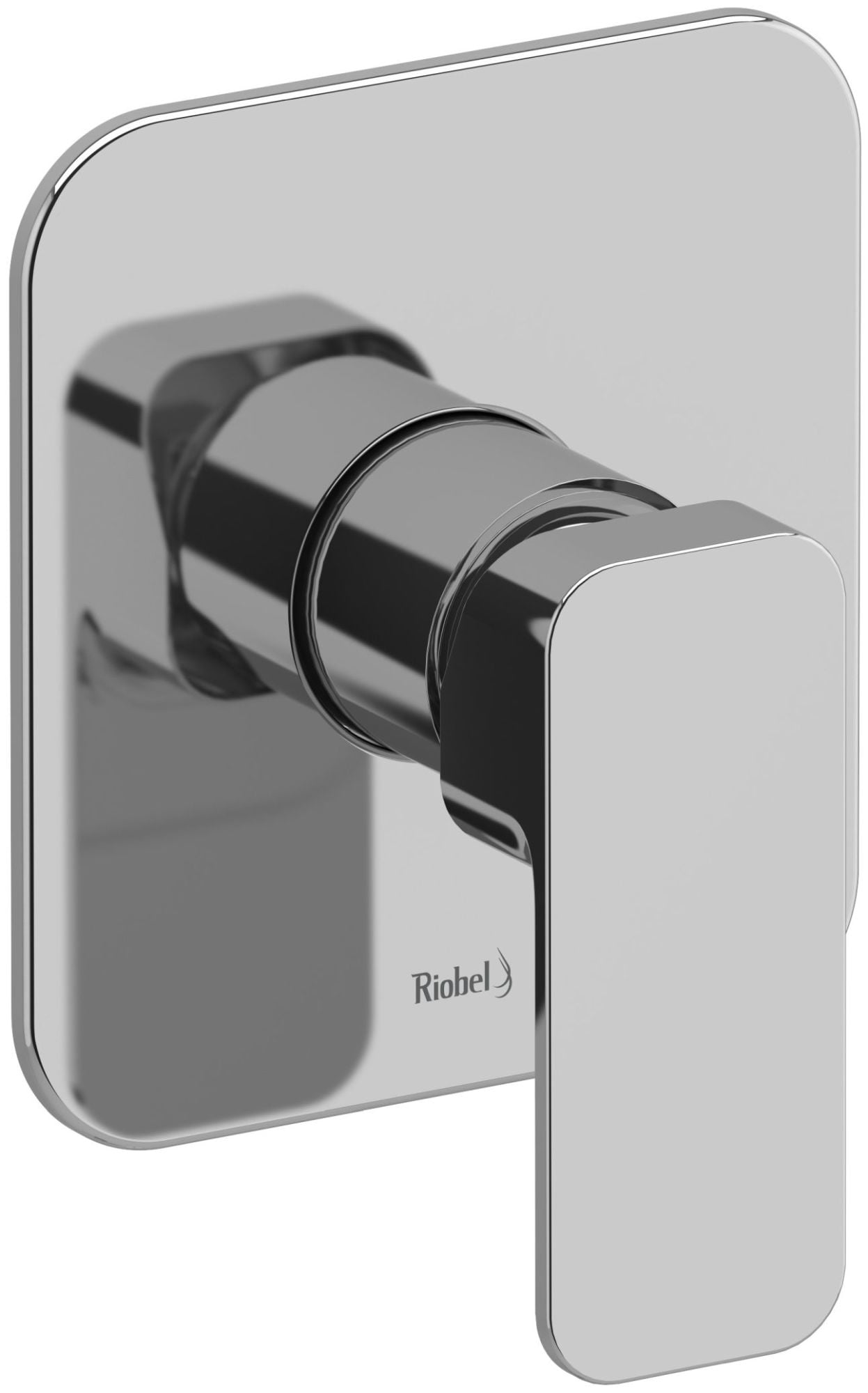 Equinox Chrome Wall-Mounted Pressure Balance Trim