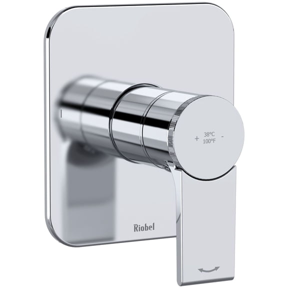 Riobel Tfr44 Fresk Two Function Thermostatic Valve Trim Only - Chrome