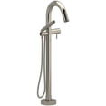 thumbnail image 1 of Riobel Tpa39 Pallace Floor Mounted Tub Filler - Nickel, 1 of 2